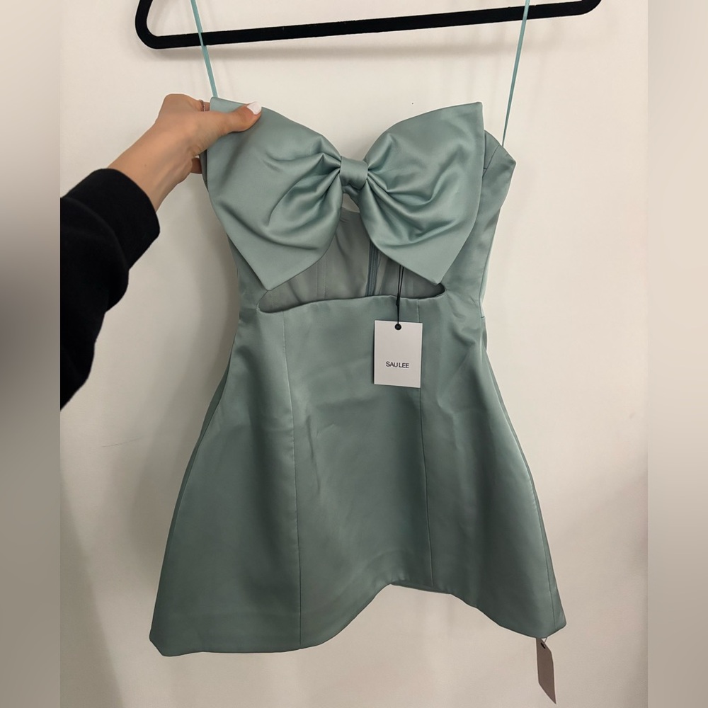 Sau Lee Mini Bow Dress
